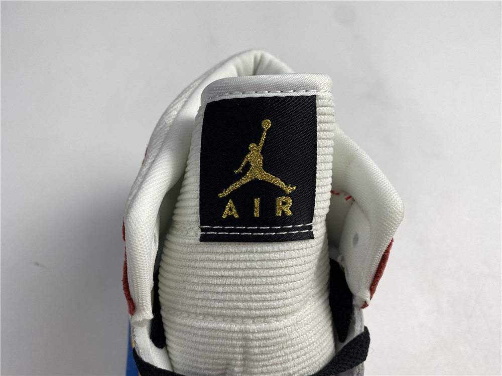 Jordan 1 Mid Releasing with Metallic Gold Wings Logo